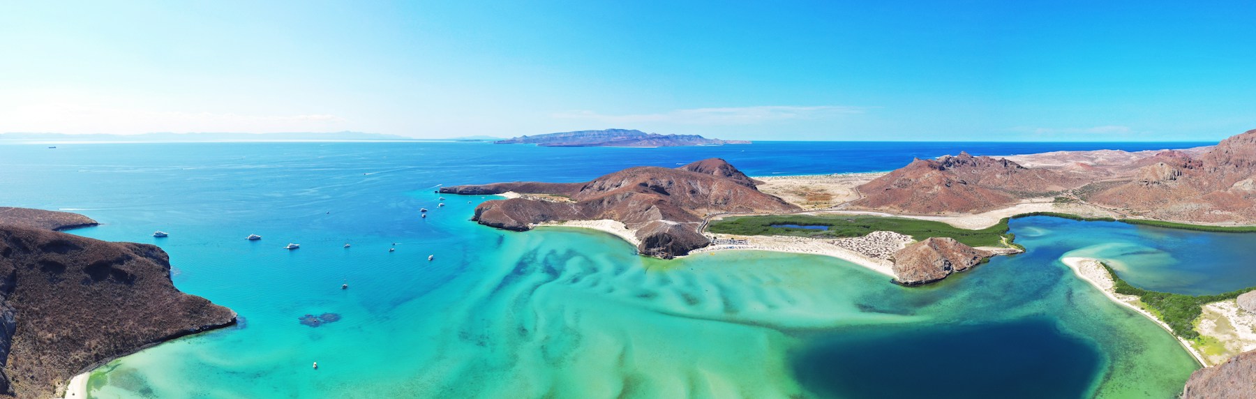 Coastal landscape of Baja California Sur